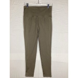 Women's Ultra High-Rise Seamless Waffle‎ Leggings All in Motion Tan Large